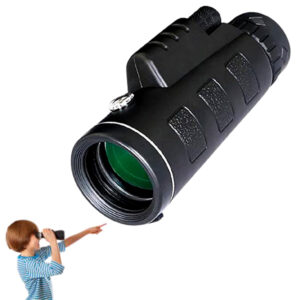 Drumstone (𝟏𝟔 𝗬𝗲𝗮𝗿𝘀 𝐖𝐚𝐫𝐫𝐚𝐧𝐭𝐲 𝐎𝐟𝐟𝐞𝐫) 40x60 Monocular Telescope | Dual Focus Compact Spyglass with Green Film Lens, 66M/8000M Range for Hunting, Bird Watching & Outdoor Adventures
