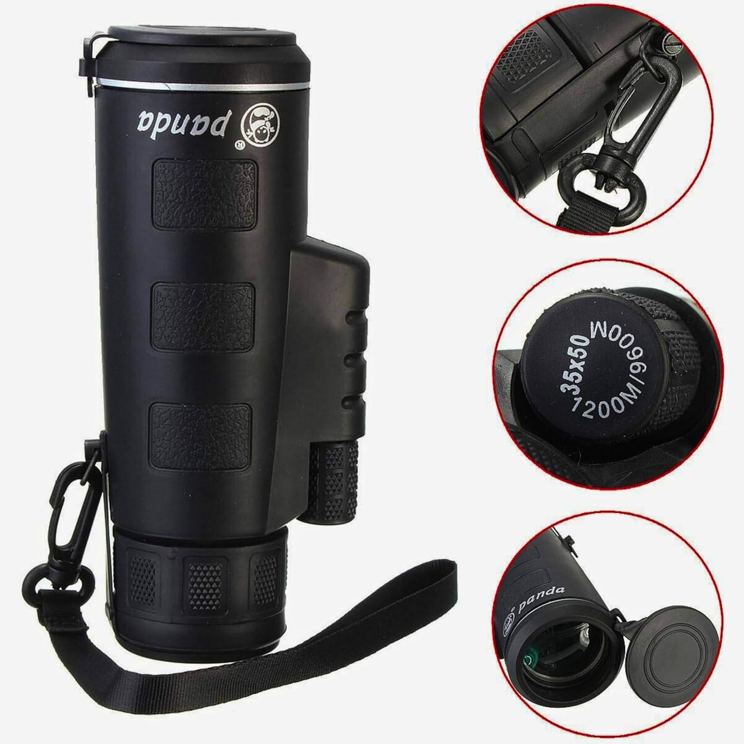 Drumstone (𝟏𝟔 𝗬𝗲𝗮𝗿𝘀 𝐖𝐚𝐫𝐫𝐚𝐧𝐭𝐲 𝐎𝐟𝐟𝐞𝐫) 40x60 Monocular Telescope | Dual Focus Compact Spyglass with Green Film Lens, 66M/8000M Range for Hunting, Bird Watching & Outdoor Adventures - Image 4