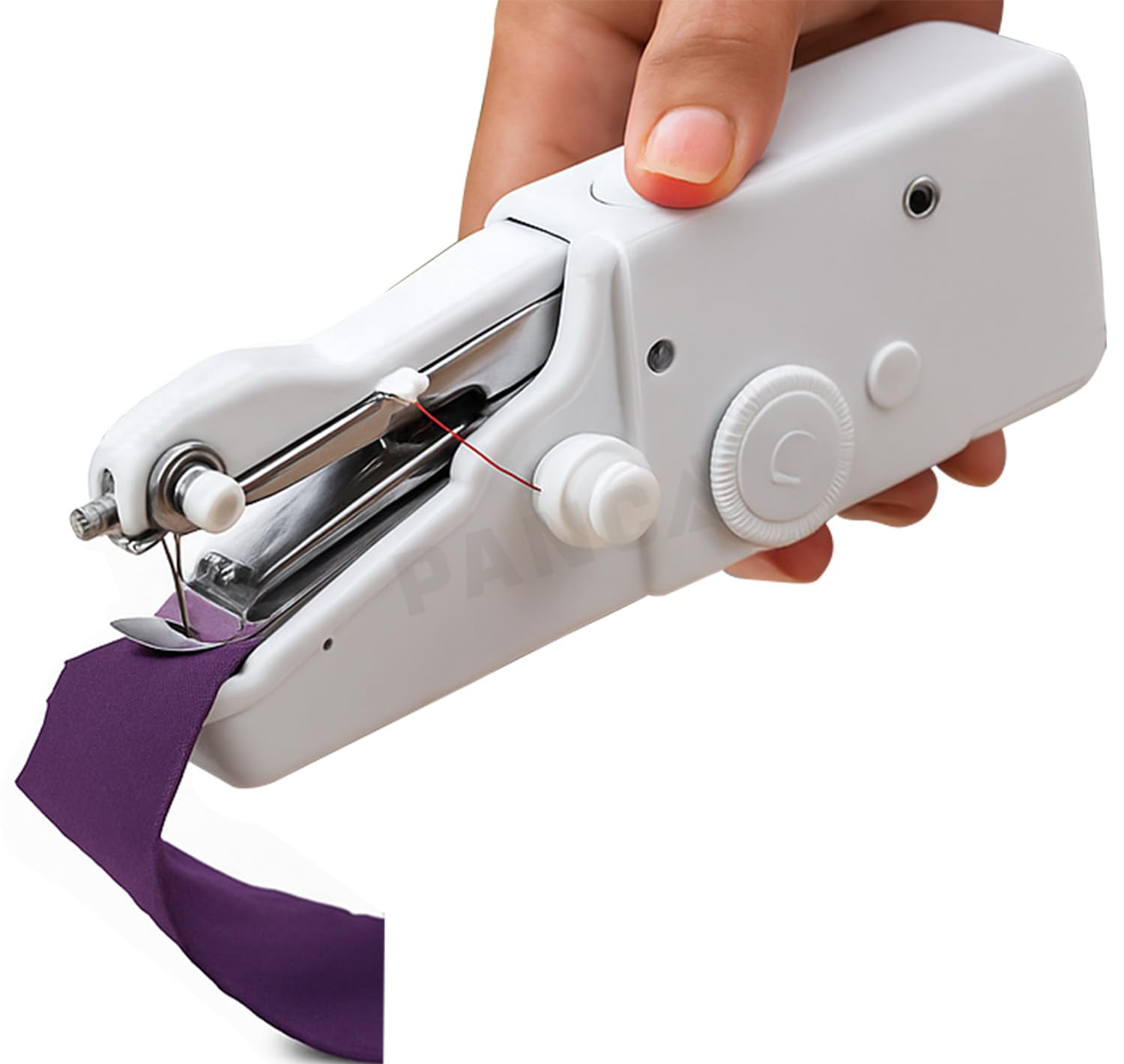 Handy Stitch Mini Hand Sewing Machine | Portable Stapler-Style Silai Machine for Quick Repairs, Home Tailoring & Emergency Stitching | Lightweight Handheld Sewing Tool (Handy Stitch)