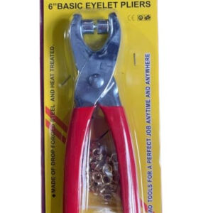 Grommet Eyelet Setting Plier with 35 PCS Gold Eyelets Grommets, Grommet Tool Kit for Leather/Clothes/Shoes/Fabric/Belts